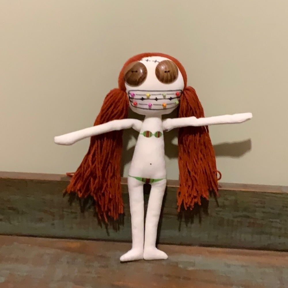 Manifestation Voodoo Doll Brown Hair